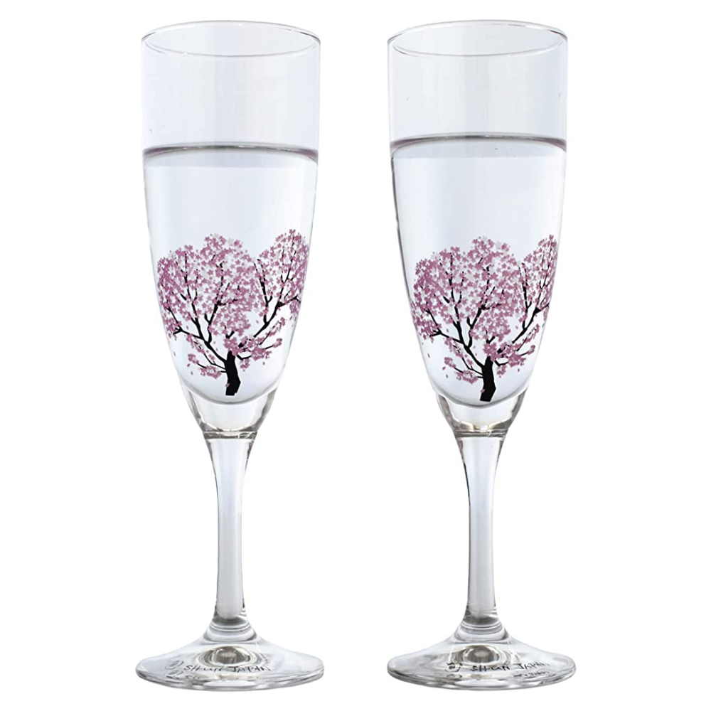 MARUMO TAKAGI-Magic Champagne Flutes-Spring Cherry Blossoms(Sakura 